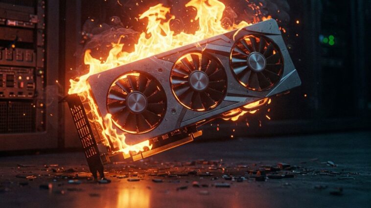 Grafica Nvidia Ardiendo