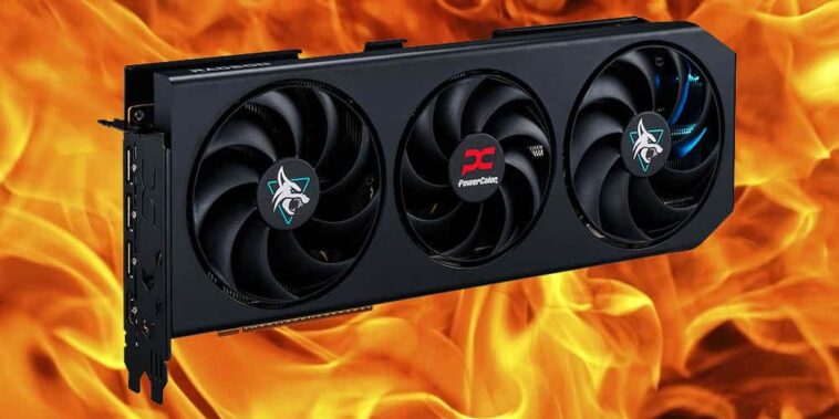 Les températures élevées dans RX 9070 XT sont par Microagujeros