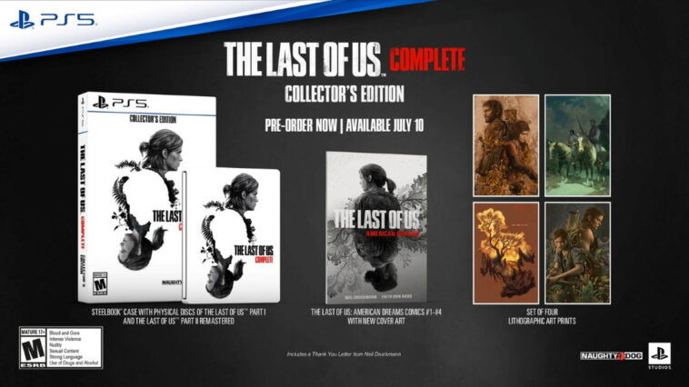 Naughty Dog lance la collection du dernier d'entre nous sur PS5 et la colère contre les joueurs