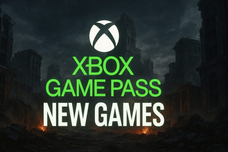 New Games Xbox Game Pass