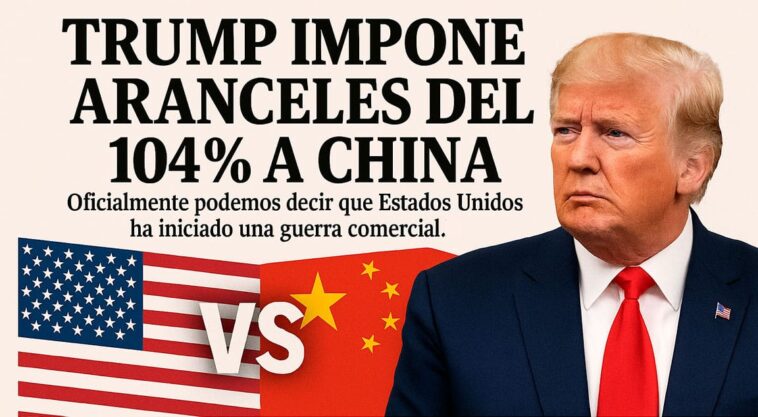 Trump active 104% de tarifs en Chine