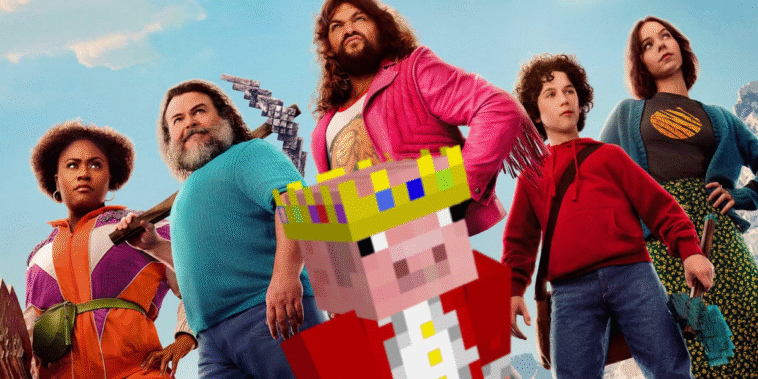 Un film Minecraft a une belle référence à un joueur légendaire décédé en 2022