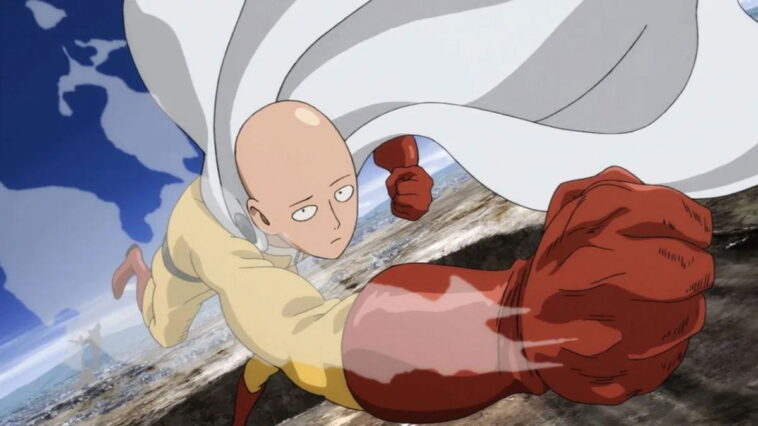 Un homme d'un coup donne Saitama plus brisé à Saitama après plus d'un an