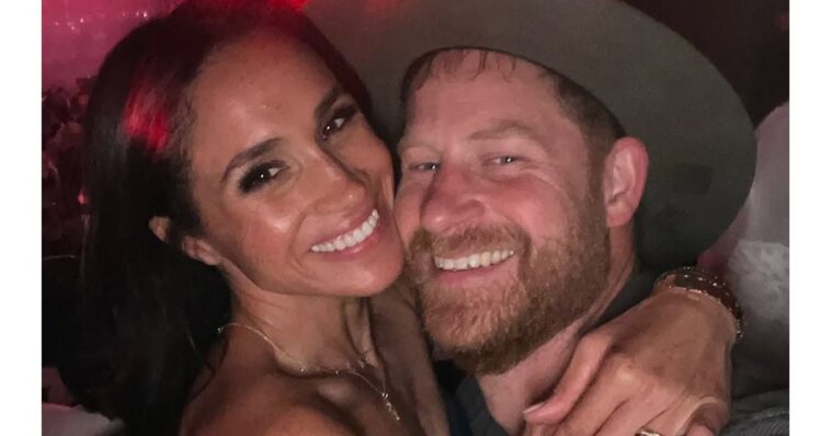Meghan Markle et le prince Harry enlacés lors d'une soirée mémorable, une façon d'oublier les ennuis judiciaires