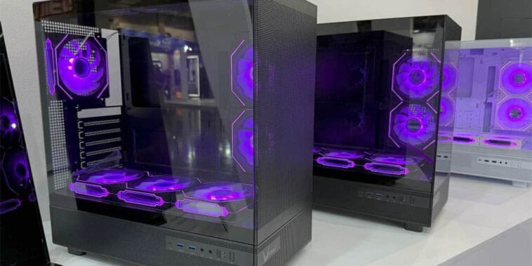 Formule V Computex 2025: châssis, fontaines, chaises, ventilateurs
