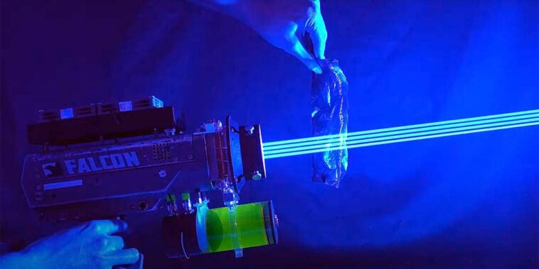 Ils créent le laser le plus puissant au monde capable de faire fondre le titane