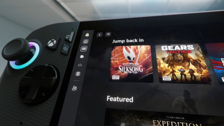 La console portable Xbox et Asus vous permet de jouer à certains titres PlayStation