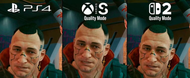 Qualité et performances vs PS4 et XSS