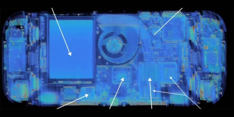 Une tomographie Switch 2 montre son intérieur et ses composants
