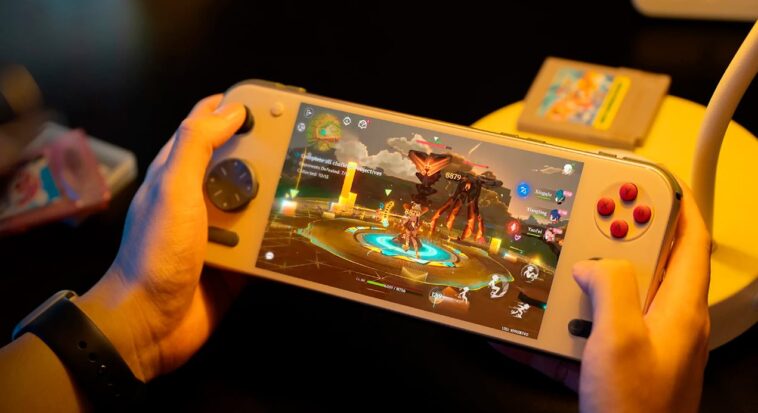 Console portable capable d'émuler les jeux PS2
