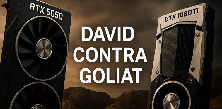 GEFORCE RTX 5050 VS GTX 1080 TI CON OVERCLOCK: DAVID VS GOLIAT