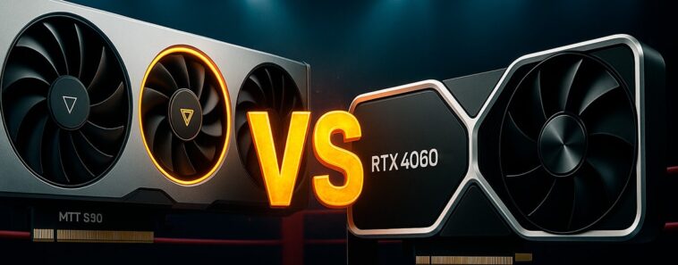GPU chinois qui se bat avec le Nvidia Geforce RTX 4060