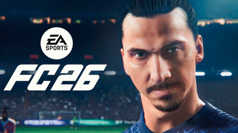 La couverture spectaculaire d'EA Sports FC 26 faisant référence à la photo la plus emblématique d'Ibrahimović