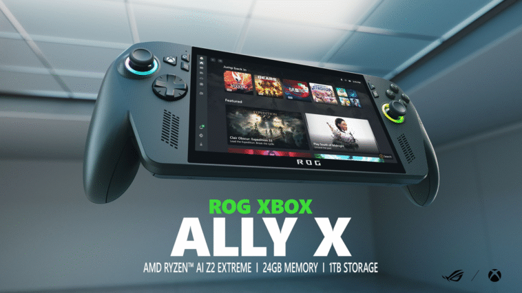 Le prix d'Asus Rog Xbox Ally a peut-être fui de la main d'Asus elle-même