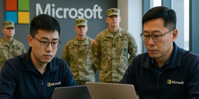 Microsoft empêche les ingénieurs chinois de travailler avec l'armée