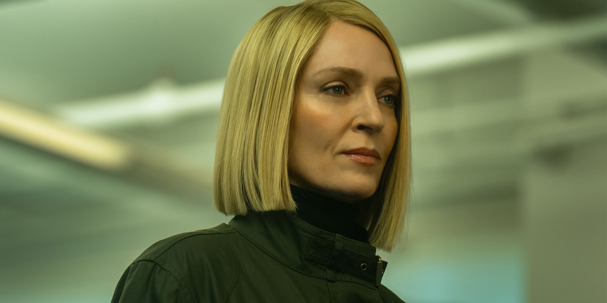 Uma Thurman est Charley dans Dexter: Resurrection.