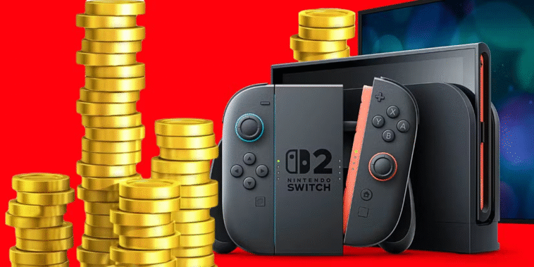 L'augmentation des prix de Nintendo Switch 2 se rapproche