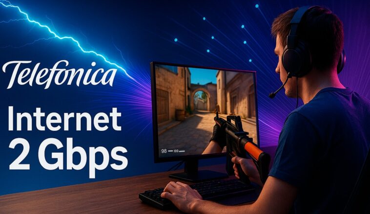 Telefónica activera votre réseau XGS -PON: +2 Gbps Vitesses