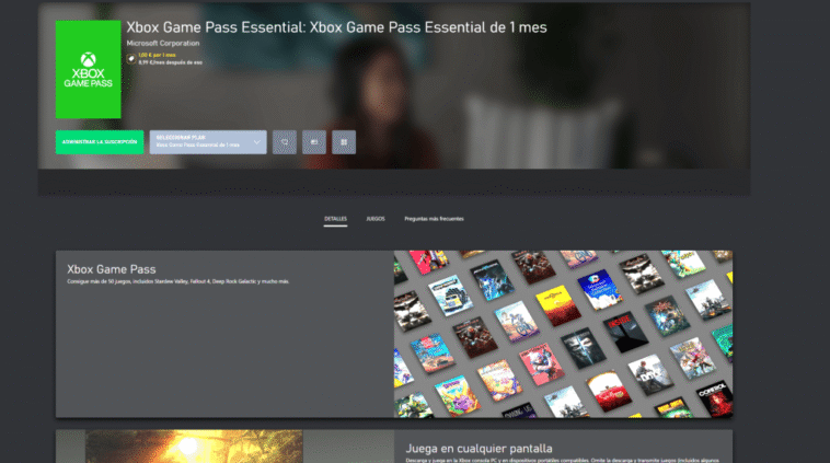 Xbox Game Pass Essential élimine l'abonnement à 12 mois - génération Xbox