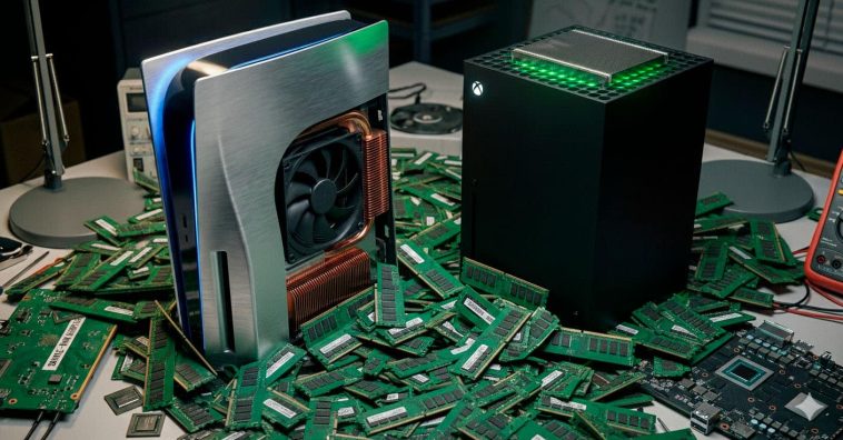 La PlayStation 6 et la future Xbox seraient retardées à cause de la mémoire RAM