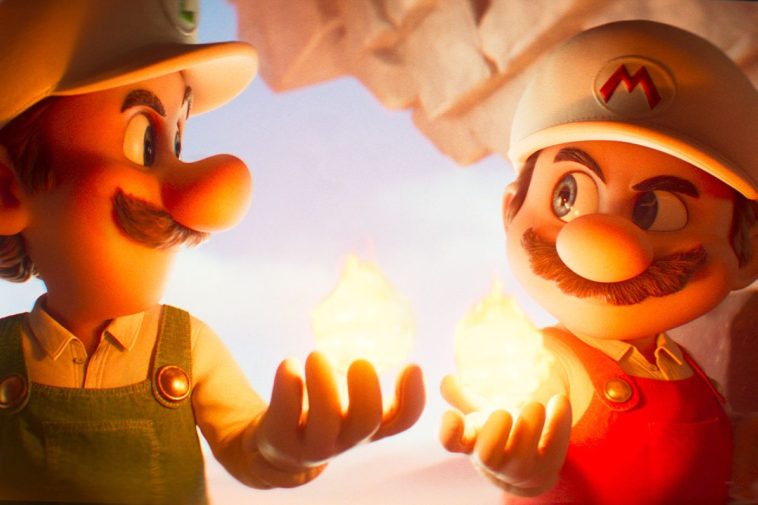 Super Mario Galaxy Le Film Mario Luigi