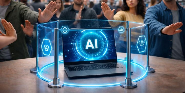 Dell sort du train de l'IA : ils donneront la priorité à d'autres aspects