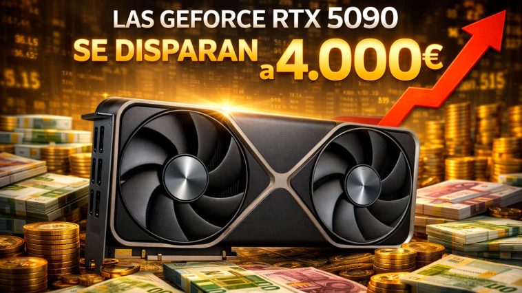 La GeForce RTX 5090 tourne déjà autour des 4 000 euros