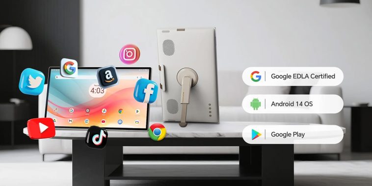 Moniteur portable, tablette et Smart TV de 24,5 pouces