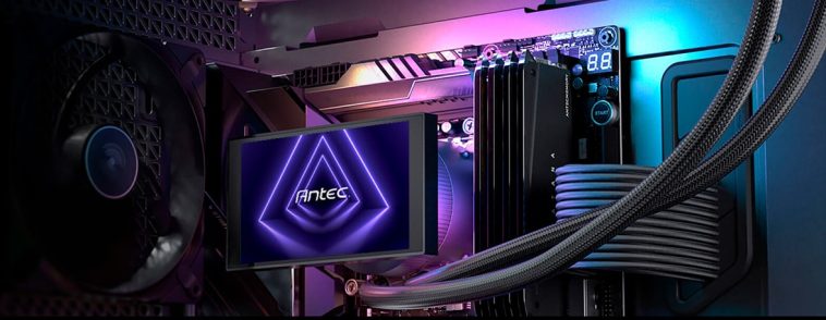 liquide AIO avec écran LCD