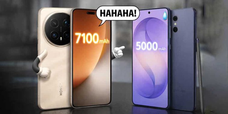 HONOR se moque de la batterie du S26 Ultra avec son Magic8 Pro