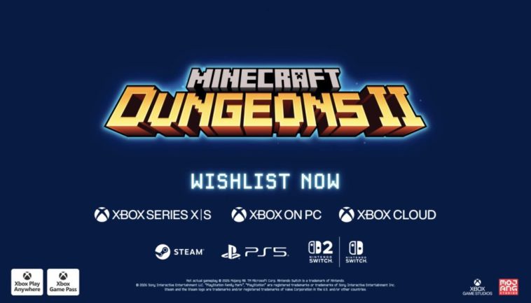 Minecraft Dungeons Ii Ya Es Oficial Y Llegara En Otono De 2026 A Xbox