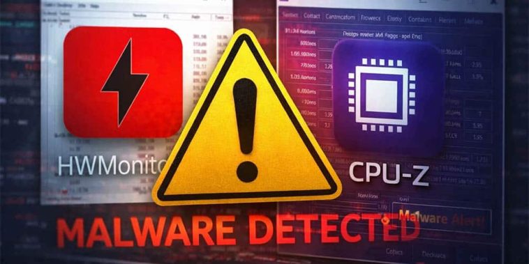 CPUID subit un piratage, ne téléchargez pas HWMonitor ou CPU-Z