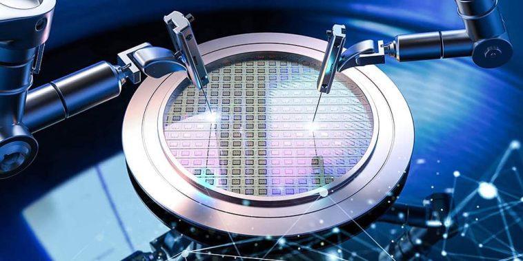 Helio para fabricar chips y obleas