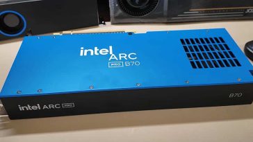 Intel Arc Pro B70 desmontaje