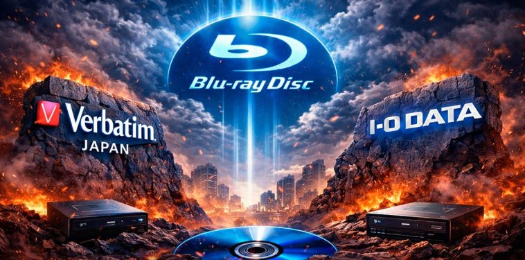 Verbatim et IO Data maintiendront le format Blu-ray en vie