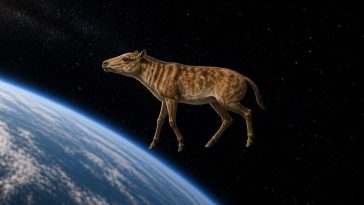 Le fossile du plus ancien cheval connu a voyagé dans l’espace