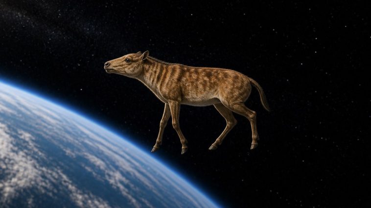 Le fossile du plus ancien cheval connu a voyagé dans l’espace