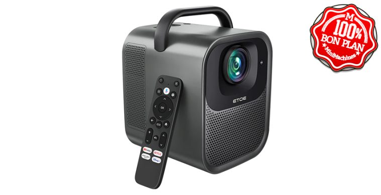 Vidéoprojecteur ETOE Seal Pro certifié Netflix à 299€ 🍮