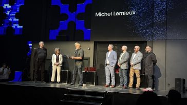Hommage de Victor Pilon à Michel Lemieux aux NUMIX 2026