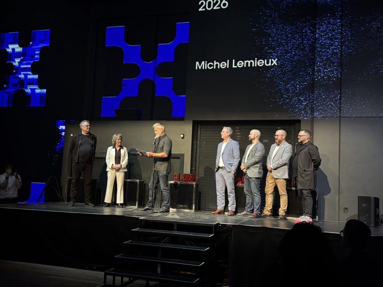Hommage de Victor Pilon à Michel Lemieux aux NUMIX 2026